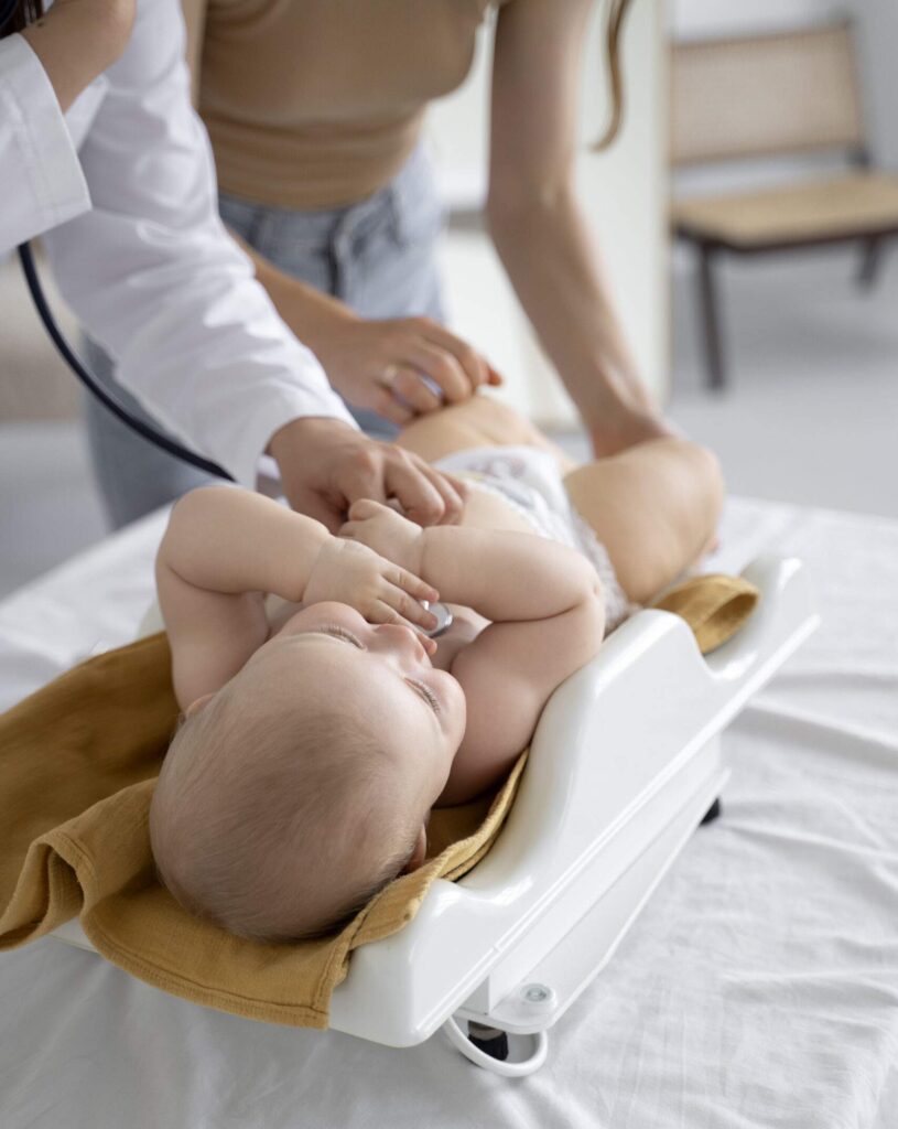 Consulta de pediatría en Santiago bernabeu